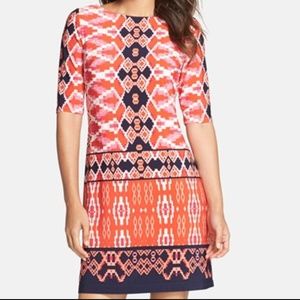 Eliza J Print Jersey Shift dress 4